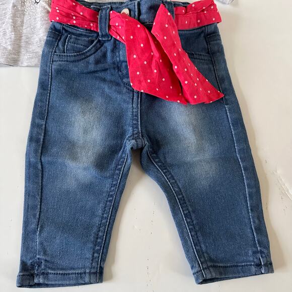 Kiabi 3-Month Outfit Bundle - Top and Jeans - Picture 2 of 4